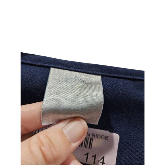 Medline XL scrub top blue item #39 - Picture 10 of 11